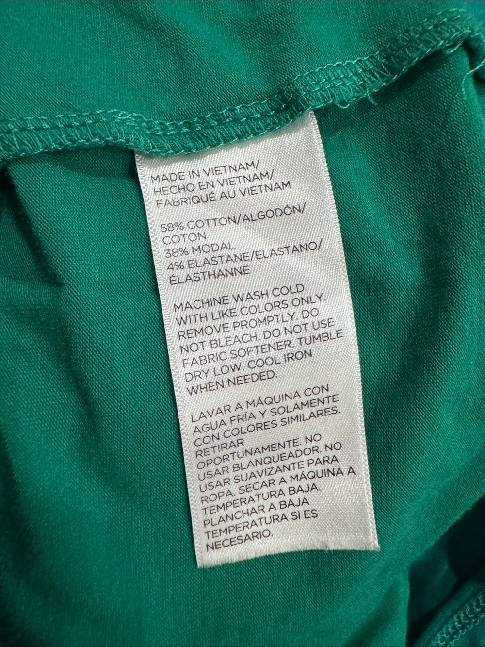 Tommy Hilfiger Green Logo Tee - Picture 5 of 6
